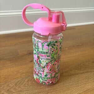 Lilly Pulitzer Mandevilla Baby Always Worth It Water Bottle